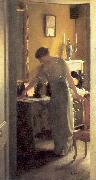 Paxton, William McGregor The Other Room Germany oil painting reproduction